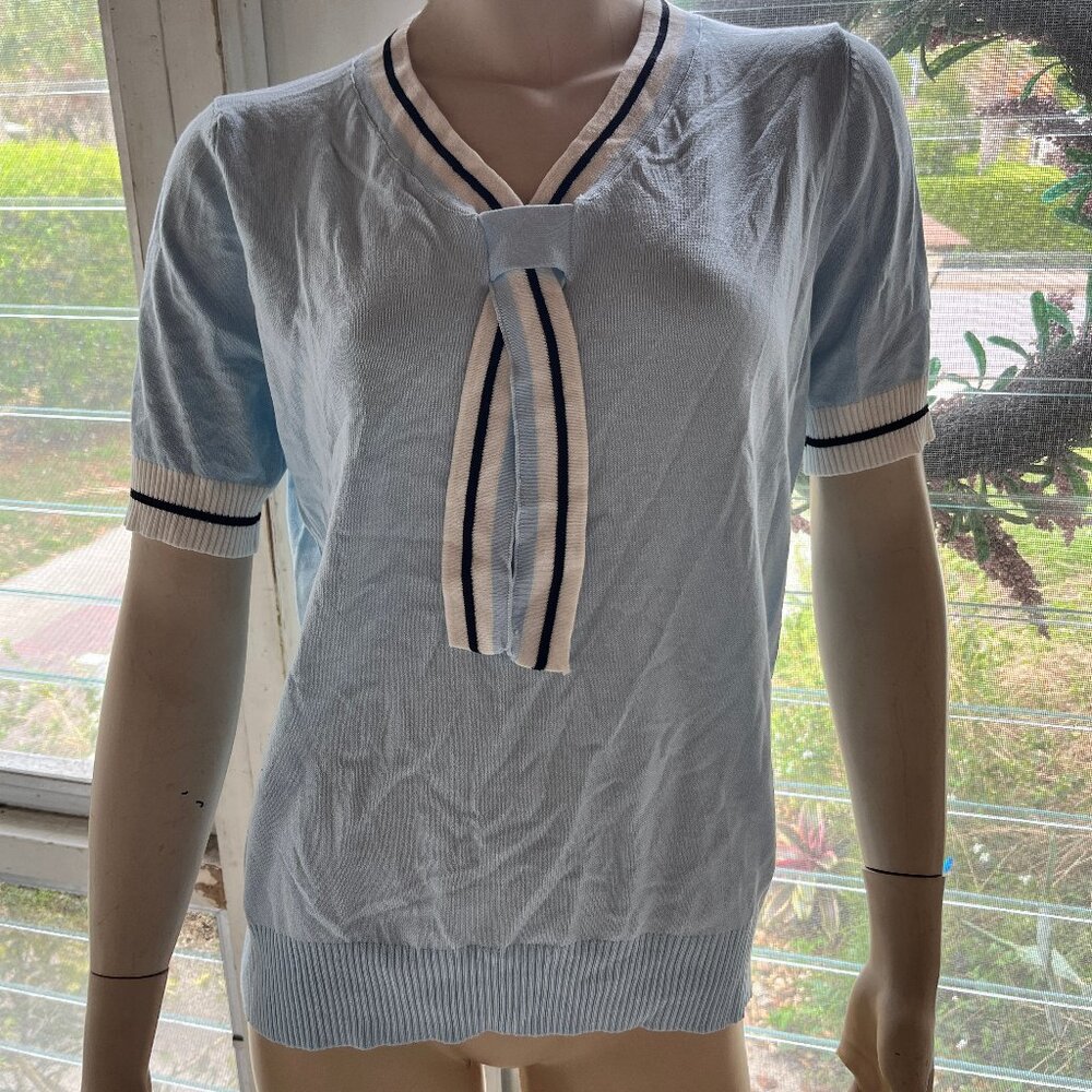 Short Sleve sweater top - LIBSORGE